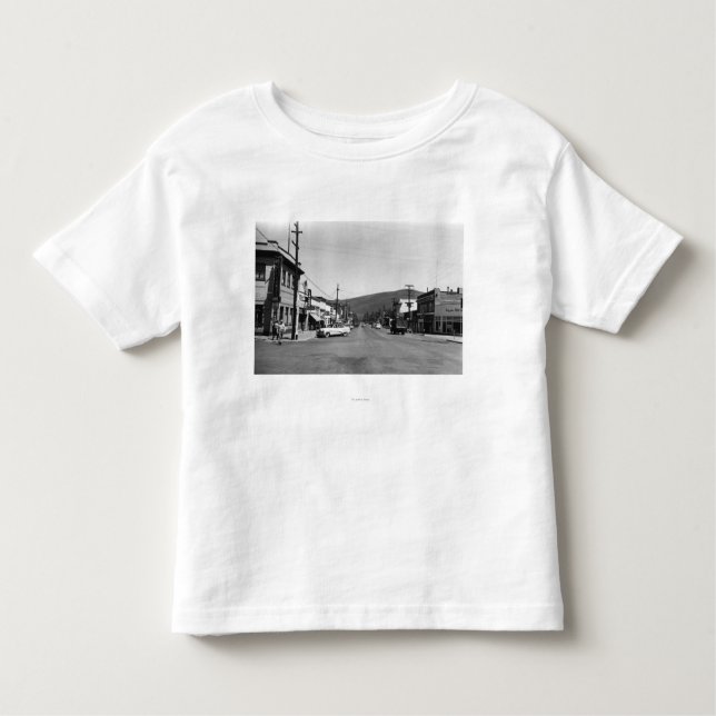 Camiseta De Bebé Heppner, fotografía de la opinión de calle (Anverso)