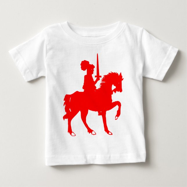 Camiseta De Bebé Heraldic Knight (Anverso)