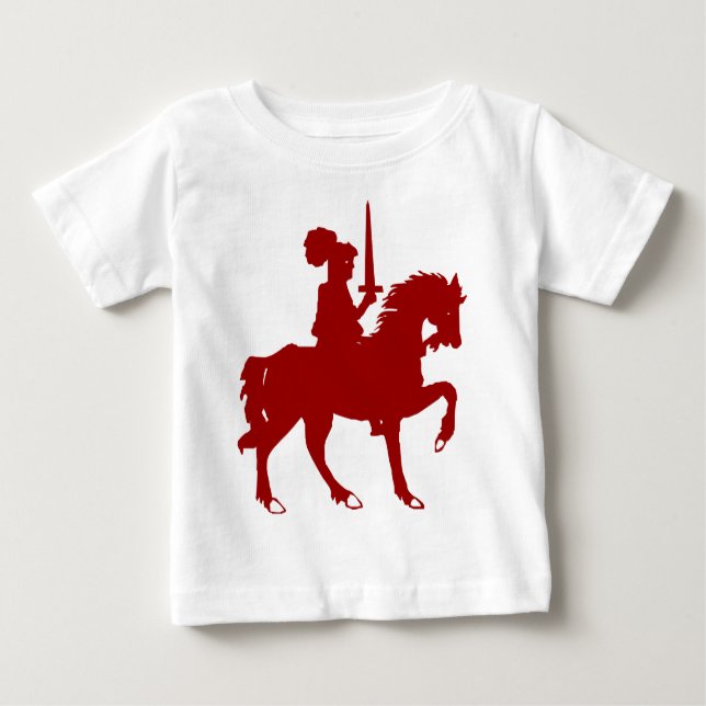 Camiseta De Bebé Heraldic Knight (Anverso)