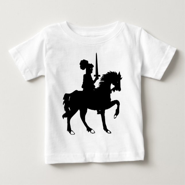 Camiseta De Bebé Heraldic Knight (Anverso)