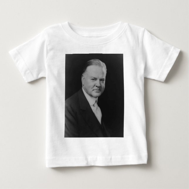 Camiseta De Bebé Herbert Hoover (Anverso)