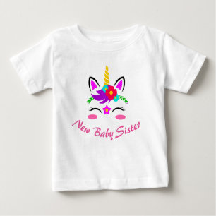 Camiseta De Bebé Hermana del recién nacido