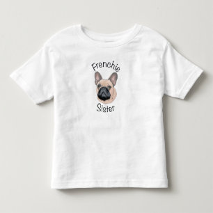 Camiseta De Bebé Hermana Frenchie