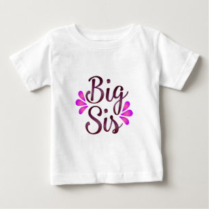Camiseta De Bebé Hermana Mayor