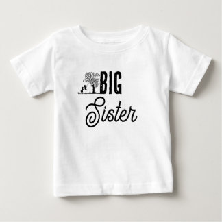 Camiseta De Bebé Hermana Mayor
