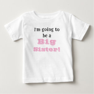 Camiseta De Bebé Hermana Mayor