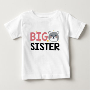 Camiseta De Bebé Hermana Mayor