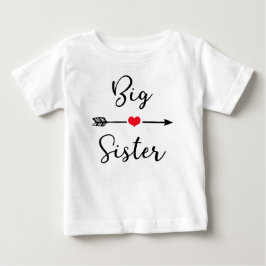 Camiseta De Bebé Hermana Mayor ~ Diseños de Hermanas