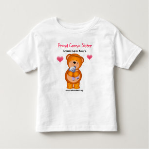 Camiseta De Bebé Hermana orgullosa de Cranio