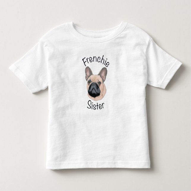 Camiseta De Bebé Hermandad y francés: Tee gráfico adorable