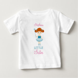 Camiseta De Bebé Hermanita Bailarina Dulce