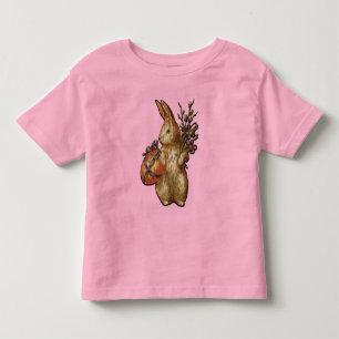 Camiseta De Bebé Hermano De Pascua Cuidadoso Unisex Pequeño Rosado