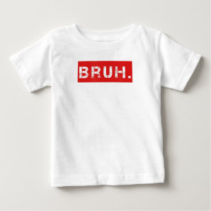 Camiseta De Bebé Hermano divertido meme diciendo hermano saludo reg