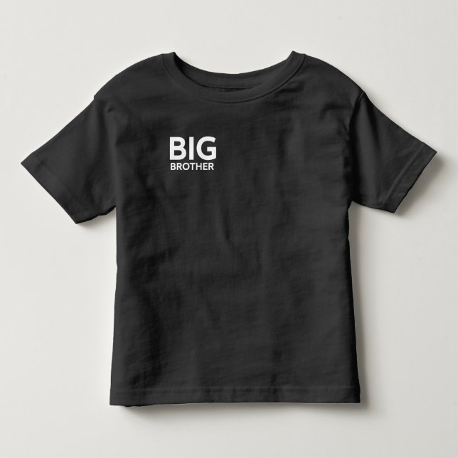 CAMISETA DE BEBÉ HERMANO GRANDE (Anverso)