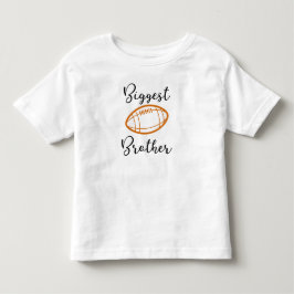 Camiseta De Bebé Hermano Más Grande ~ Hermano Diseña Fútbol