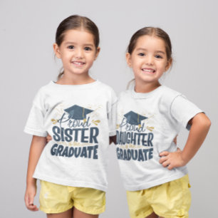 CAMISETA DE BEBÉ HERMANO ORGULLOSO DEL GRADUADO