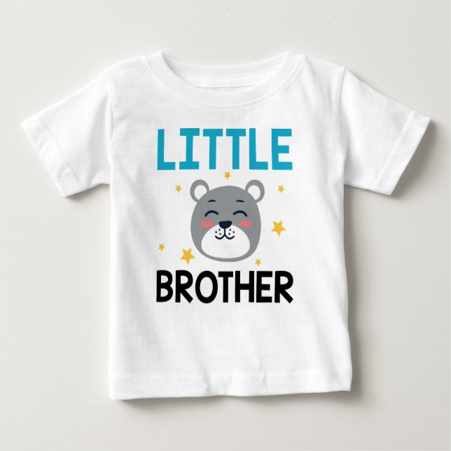 Camiseta De Bebé Hermano pequeño (Anverso)