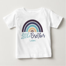 Hermano pequeño del arcoiris colorido personalizad