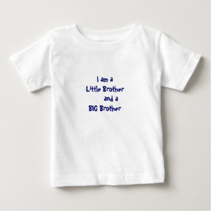 Camiseta De Bebé Hermano Pequeño Gran Hermano