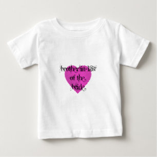 Camiseta De Bebé Hermano suegra de la novia