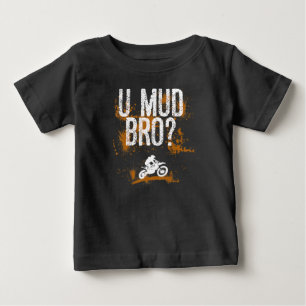 Camiseta De Bebé Hermano Tipo Tíos Motocicletas Enlodándose