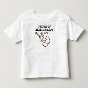 Camiseta De Bebé Hermanos Adorables Rivalidad Fraternal