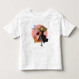 Camiseta De Bebé Hermione y Crookshanks Wingardium Leviosa