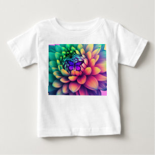 Camiseta De Bebé Hermosa flor