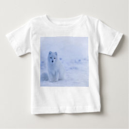Camiseta De Bebé Hermosa Fox Ártica