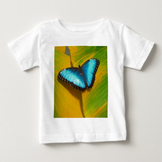 Camiseta De Bebé Hermosa Mariposa Irisada (Anverso)