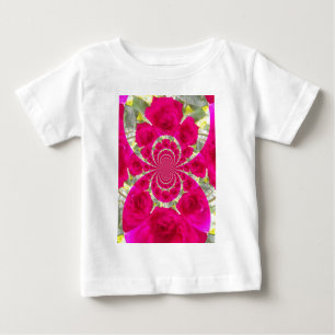 Camiseta De Bebé Hermosas rosas rojas increíbles.jpg