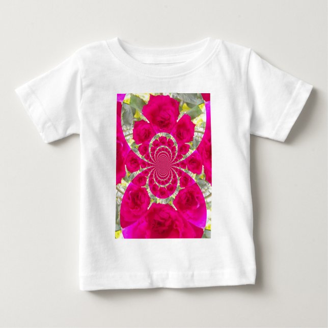 Camiseta De Bebé Hermosas rosas rojas increíbles.jpg (Anverso)