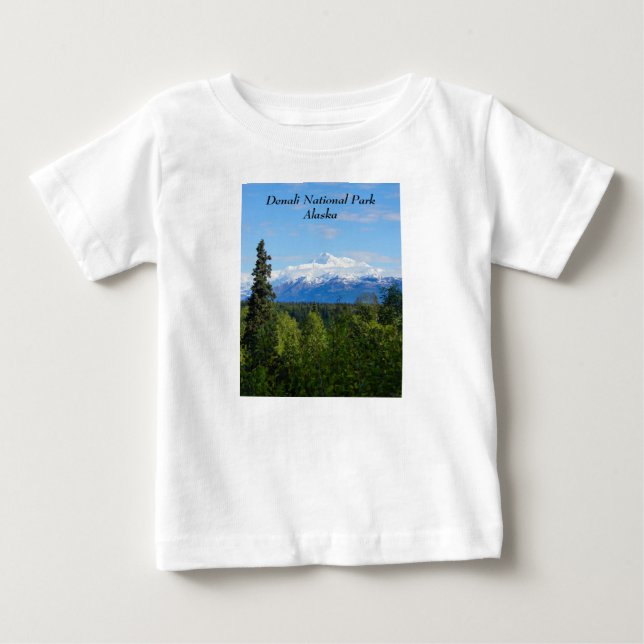Camiseta De Bebé Hermoso Denali (Anverso)