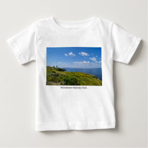 Camiseta De Bebé Hermoso lago Yellowstone