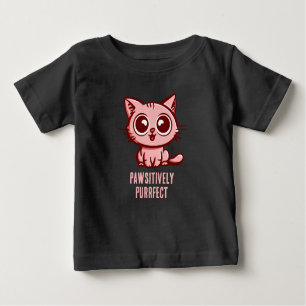 Camiseta De Bebé Hermoso Manga Kitten, Hermoso Manga