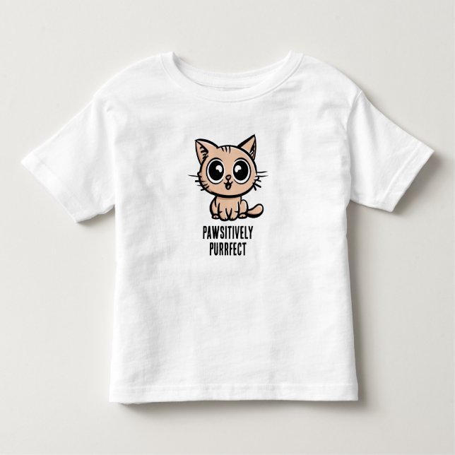 Camiseta De Bebé Hermoso Manga Kitten, Hermoso Manga (Anverso)
