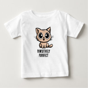 Camiseta De Bebé Hermoso Manga Kitten, Hermoso Manga