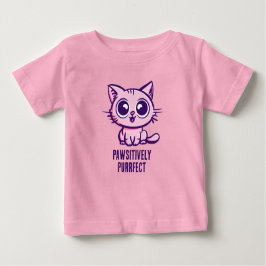 Camiseta De Bebé Hermoso Manga Kitten, Hermoso Manga
