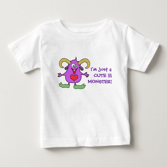 Camiseta De Bebé ¡Hermoso Monstruo De Lilo! (Anverso)