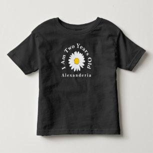 Camiseta De Bebé Hermoso nombre de la flor del margarita blanca, te