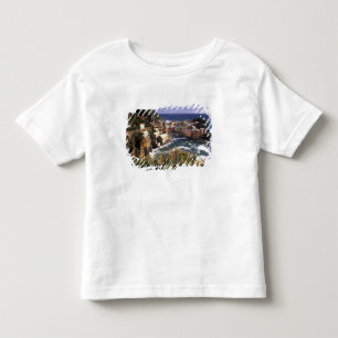 Camiseta De Bebé Hermoso pueblo de Vernazza en las Cinque