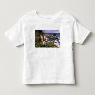 Camiseta De Bebé Hermoso pueblo de Vernazza en las Cinque