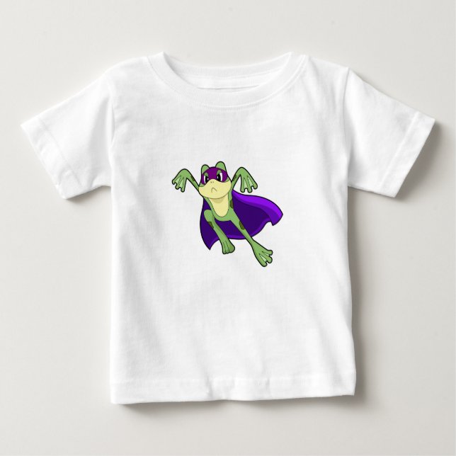 Camiseta De Bebé Héroe de rana (Anverso)