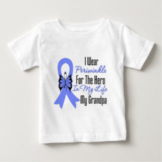Camiseta De Bebé Héroe del esófago de la cinta del cáncer mi abuelo
