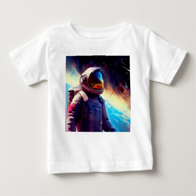 Camiseta De Bebé Héroe espacial SF 1 (Anverso)