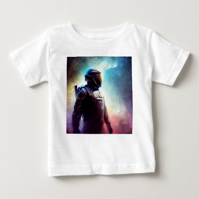 Camiseta De Bebé Héroe espacial SF 3 (Anverso)