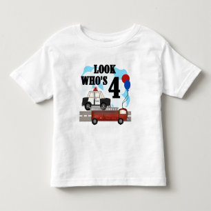 Camiseta De Bebé Héroes cotidianos por cuarto cumpleaños