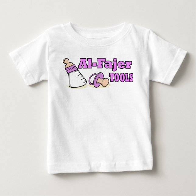 Camiseta De Bebé herramientas del bebé (Anverso)