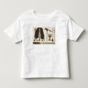 Camiseta De Bebé Herramientas e instrumentos ceremoniales, illustr