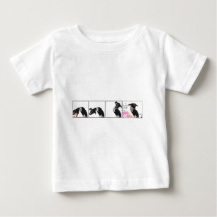 Camiseta De Bebé "Hice comida"